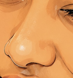 Lilly's nose